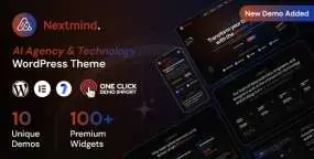 NextMind破解版_WordPress科技公司AI企业网站主题