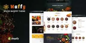 Waffy主题v1.0-香料、干果和坚果商店Shopify外贸商店主题