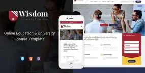SJ Wisdom学校和教育培训网站Joomla模板 v1.0.0
