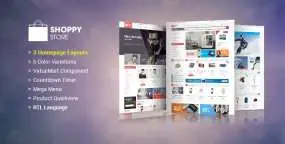 SJ ShoppyStore外贸电子商务网站Joomla模板V3.9.6