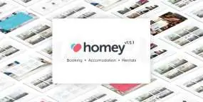 Homey WordPress主题_商业预订房屋租赁网模板