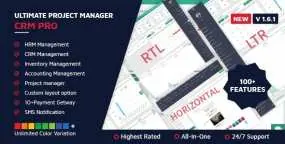 Ultimate Project Manager CRM PRO项目管理CMS系统专业版 v1.6.1