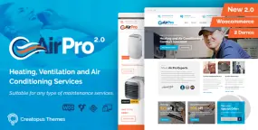 WordPress主题AirPro 2.6.17 空调维修服务企业网站模板