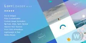 WordPress页面加载动画插件LoftLoader Pro 2.3.3 免激活版
