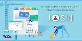 Josh v6.2-Laravel模板PHP源码（管理模板 + 前端 + CRUD构建器+皮肤）