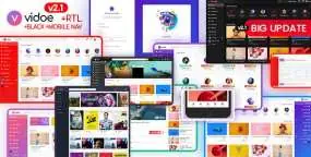 VIDOE – 自适应视频流网站HTML模板 更新至v1.3