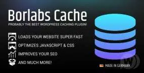 WordPress插件Borlabs Cache 1.6.3 – 缓存优化网站加速WordPress插件
