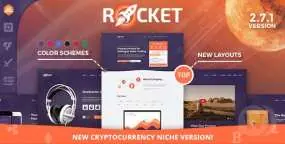 WordPress主题Rocket 2.9.3 响应式创意多用途WordPress主题+手动导入演示数据包