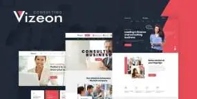 Vizeon(v1.1.7)商务咨询机构网站WordPress主题