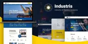 Industris(v1.1.4)工业工厂网站模板WordPress主题