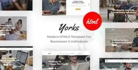 Yorks v1.0-适用于企业和个人的现代HTML5模板