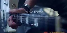 Themify Music音乐作品展示交流分享WordPress主题