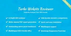 [2.5]Turbo Website Reviewer深入的SEO分析报告工具PHP源码