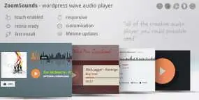 [汉化版v.5.83]WordPress波形音频播放器插件带播放列表全功能版+中文汉化版