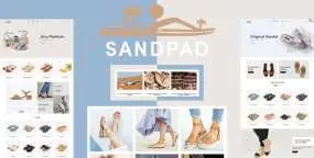 Sandpad V1.0.0 -凉鞋和鞋类鞋子自适应Shopify主题