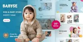 Babyse Shopify主题_母婴产品跨境电商网站模板