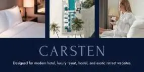 Carsten汉化版v1.2 WordPress温泉度假村预订网站主题