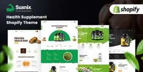 Shopify主题Suxnix_健康保健品电商独立站模板