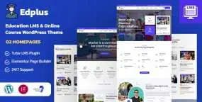Edplus WordPress主题_在线教育学习视频课程网站模板