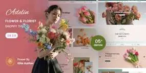 Shopify主题Adelin_鲜花与礼品在线商城模板