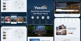 Vedoo房源展示WordPress主题_房地产项目推广网站模板